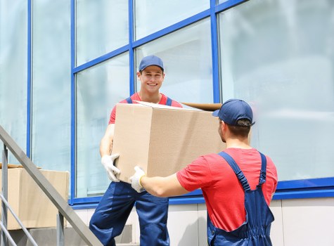 Storage agreement details and service confirmation paperwork