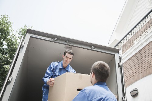 Local removals team handling a compact move in Peckham